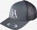 Nr kat. 90-LTD19-03, 90-LTD19-04 – czapki HELLS ANGLERS typu baseball, na cieplejsze dni, z siatką i zapięciem snapback.