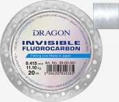 INVISIBLE FLUOROCARBON Najwyższej jakości przezroczysta żyłka fluorocarbonowa produkowana dla Dragona w Japonii. Przeznaczona na przypony muchowe, strzałowe oraz spinningowe, zarówno te zabezpieczające przynętę przed obcięciem przez szczupaki jak i te, które stosowane są przy łowieniu sandaczy czy pstrągów na plecionki. Cechuje się zerowym wchłanianiem wody i bardzo wysoką odpornością na ścieranie.