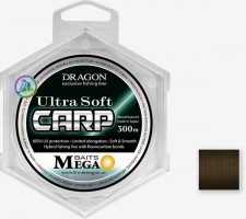 MegaBAITS Ultra Soft Carp, szybko tonąca, brązowa żyłka idealnie nadaje się na to zamulone łowisko.