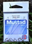 Na zdjęciu haczyk dedykowany do łowienia odległościówką Mustad Match Multi 286B-BR. Haczyki firmy Mustad jak zwykle robią dobrą robotę, są niezawodne, świetnie tną i trzymają rybę.